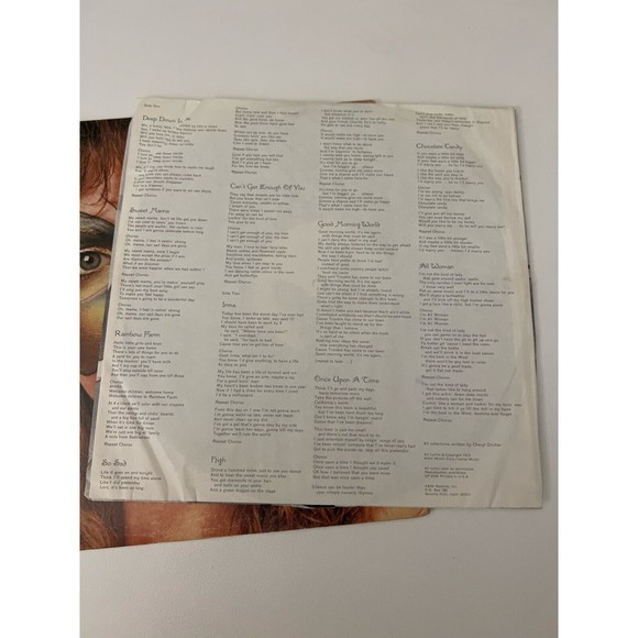 Cheryl Dilcher Butterfly LP 1973 A&M SP-4687 SP 4394 Gatefold Die Cut Lyrics EX - Picture 5 of 10